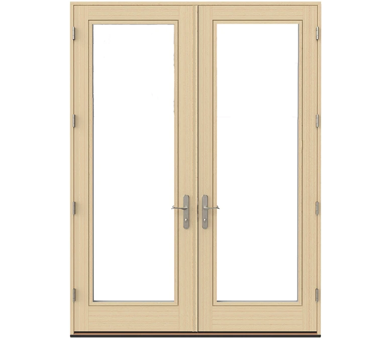 Auburn Hills Pella Lifestyle Series Wood Double Hinged Patio Doors