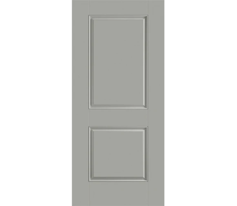 Auburn Hills Two Panel Square Fiberglass Entry Door